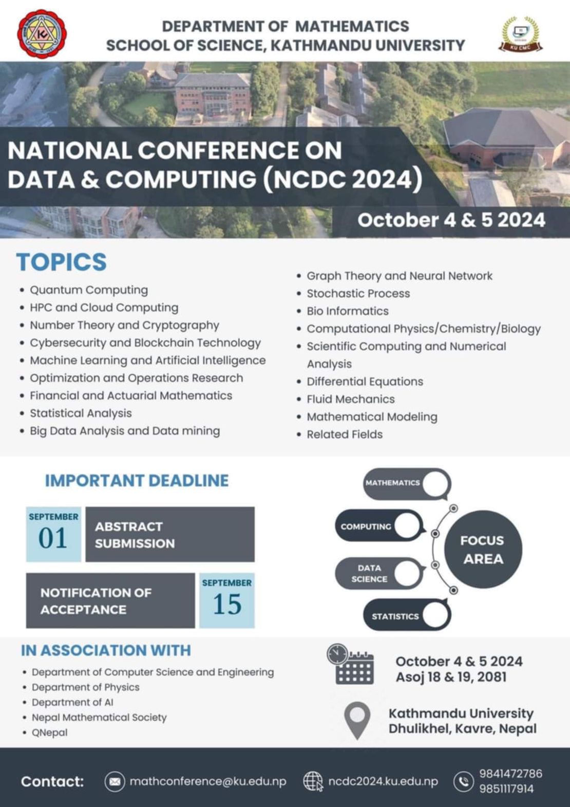 National Conference on Data & Computing (NCDC 2024)